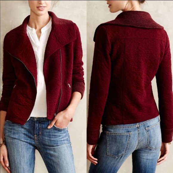 Anthropologie Saturday Sunday Loden Knit Jacket - Picture 7 of 11